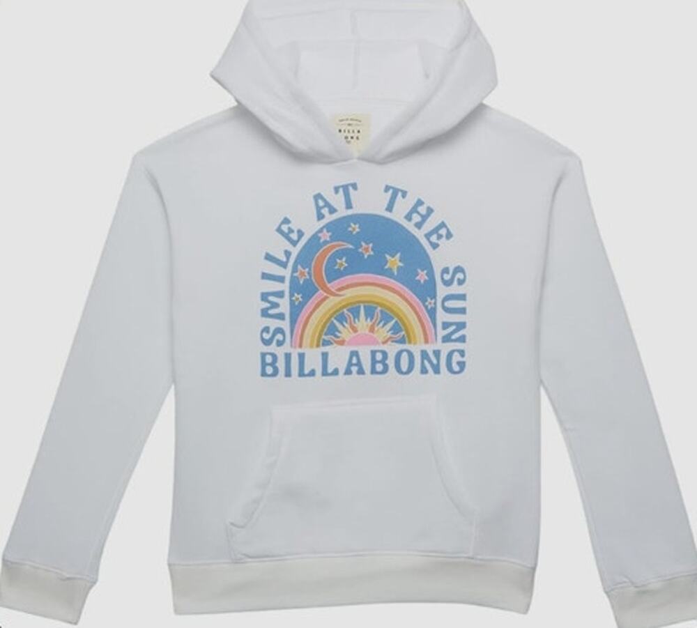 Girls Billabong Graphic Hoodie Size Small